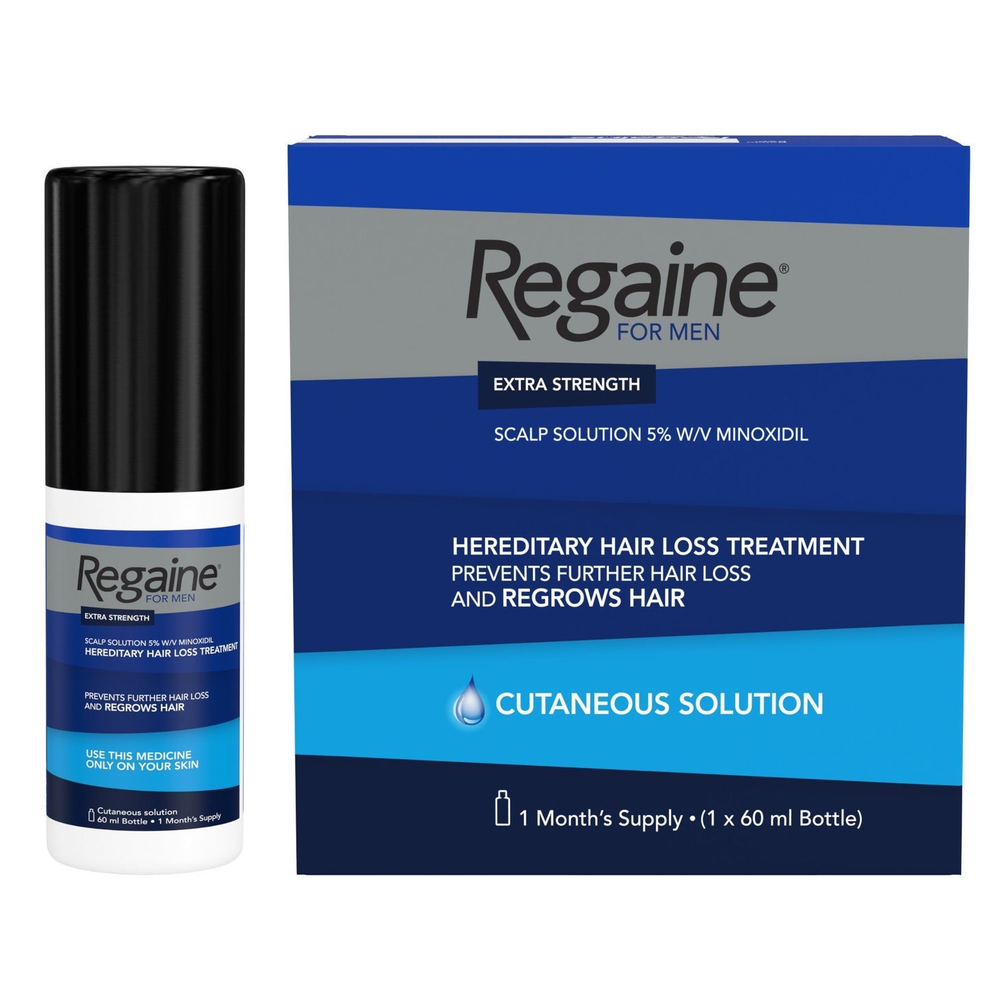 Regaine 5% Cutaneous Solutions 60ml